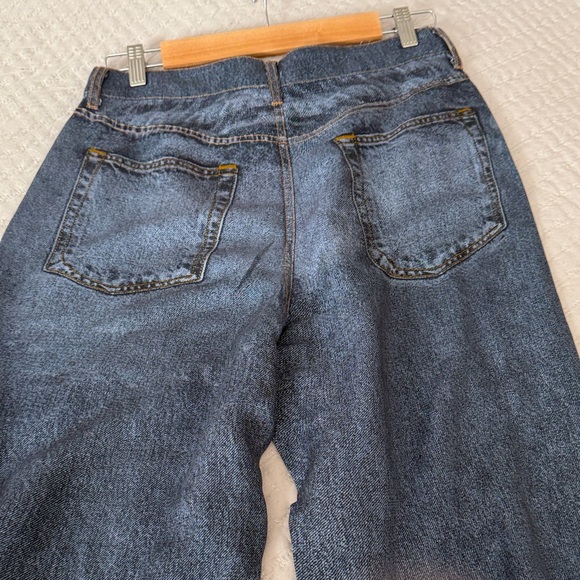 Jason Wu Faded Raw Denim Blue Jeans ❤️ Size 6 Trending Now - Picture 9 of 9